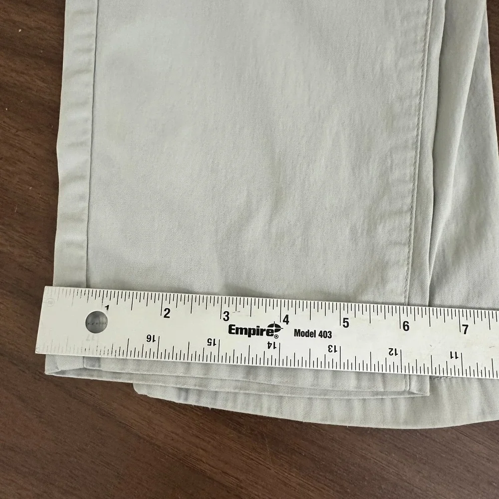 Birddogs Chino Pants Light Gray Cotton Stretch Lined Straight Leg Men 36x32 Read